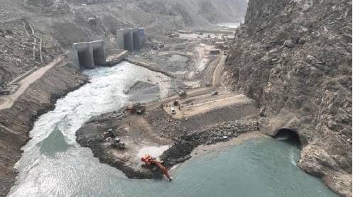 Chinese companies suspend work on Dasu, Diamer-Bhasha dams