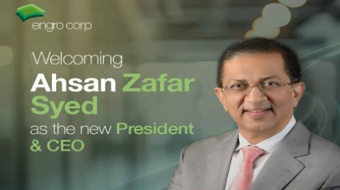 Ahsan Zafar Syed Appointed as President and CEO of Engro Corporation