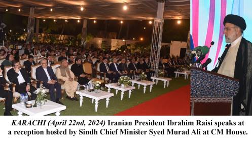 Murad extols historic Pak-Iran ties during presidential welcomeSindh CM advocates regional cooperation, urges unity on Palestine, Kashmir